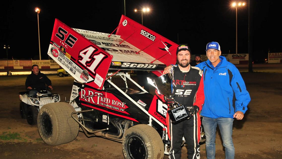 Dominic Scelzi Sweeps Kings of Thunder Weekend at Thunderbowl