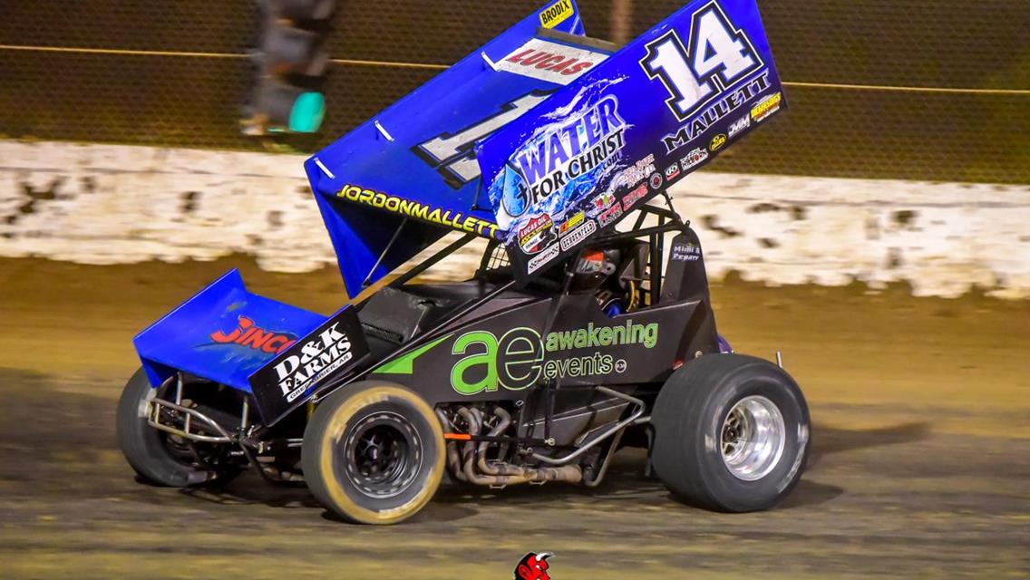 Mallett Fills Up Notebook During Rookie Season on ASCS National Tour