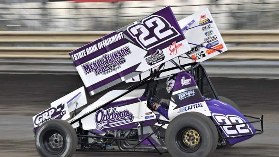 Kaleb Johnson Scores Season-Best Finish at Rapid Speedway