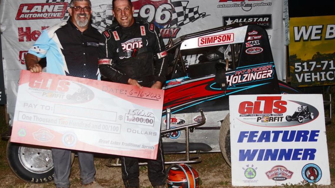 STEVIE IRWIN WINS THE TOPLESS NIGHT AT I-96 SPEEDWAY