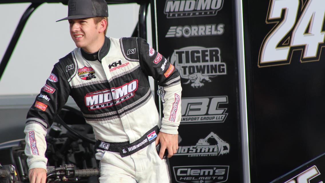 Williamson Joining Sprint Invaders and USAC National Midgets This Weekend