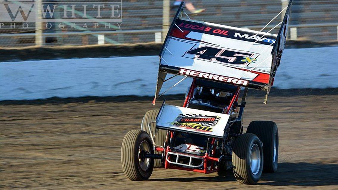Herrera Back in Action This Weekend at Winter Heat Sprint Car Showdown