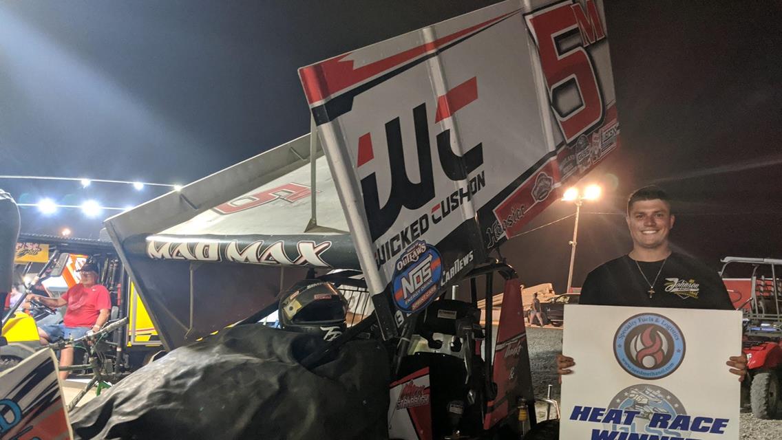 HORSTMAN SKATES TO HIS 3RD STRAIGHT