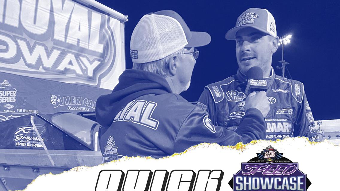 SPEED SHOWCASE 200 RESULTS SUMMARY  PORT ROYAL SPEEDWAY OCTOBER 16, 2021