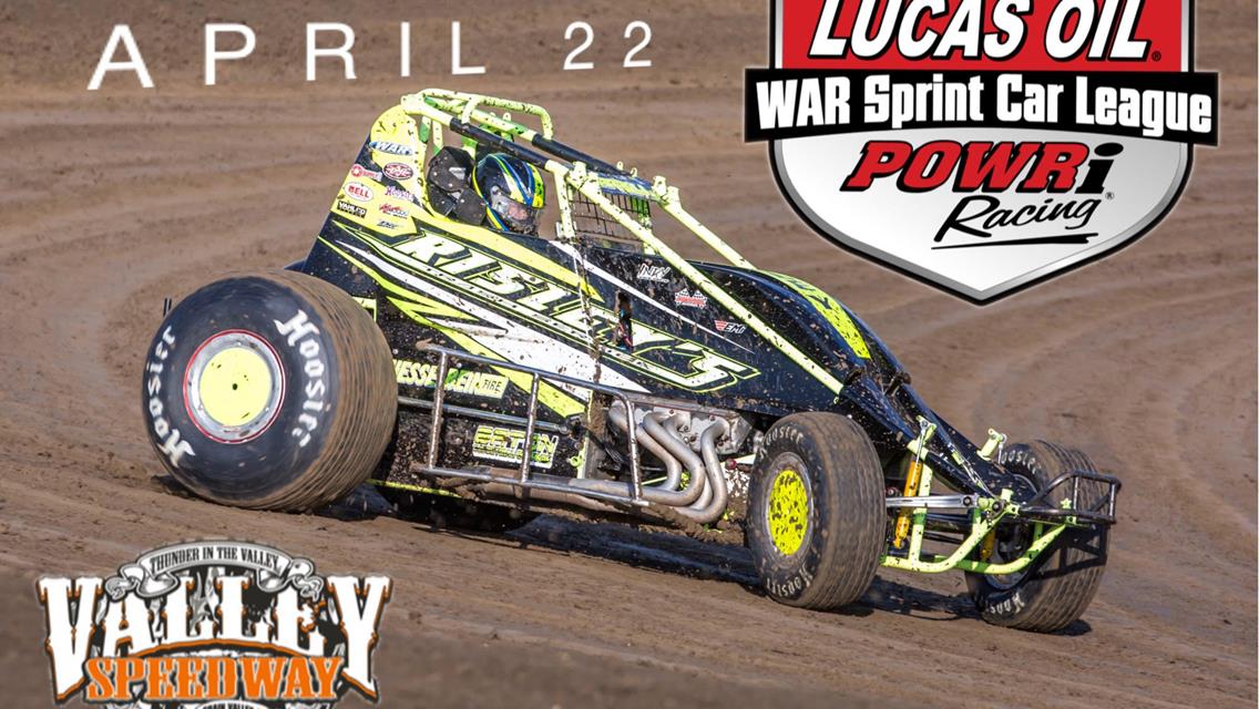 ROUND 2 AT VALLEY FOR POWRI LUCAS OIL WAR SPRINTS