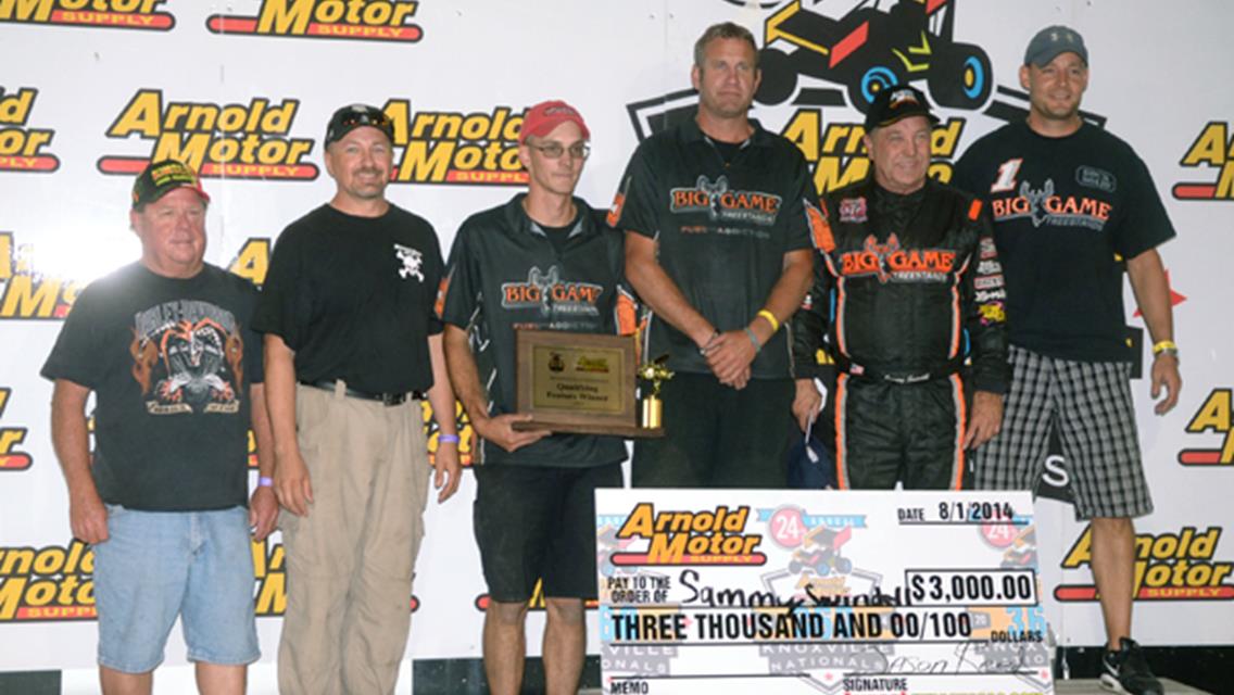 Sammy Swindell Swings Into Knoxville Victory Lane!