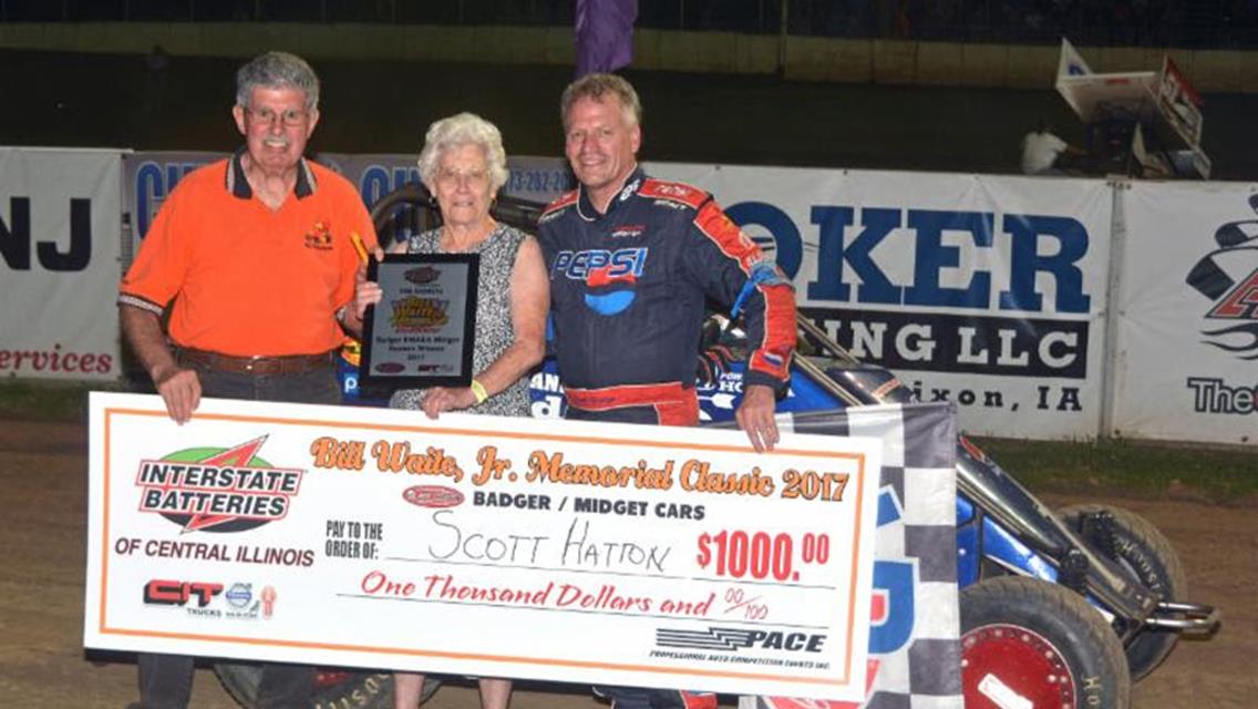 Hatton scores Badger Midget win at LaSalle