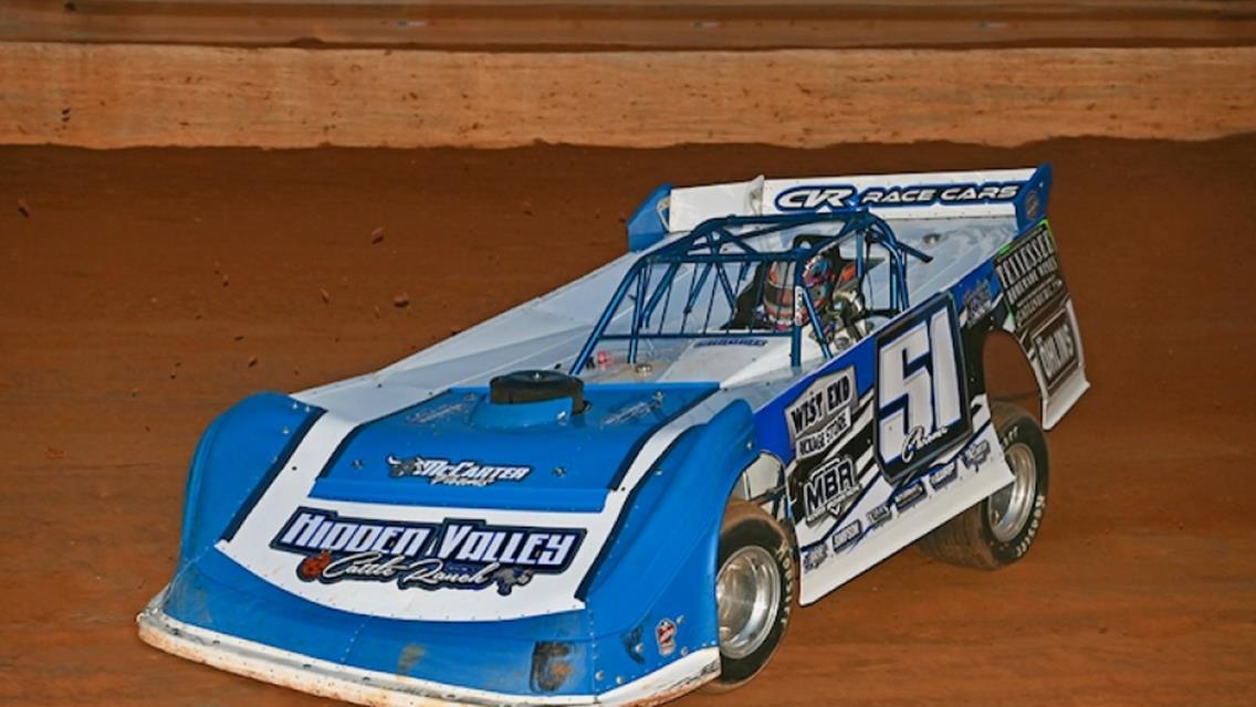 Mack breaks while leading at Tazewell