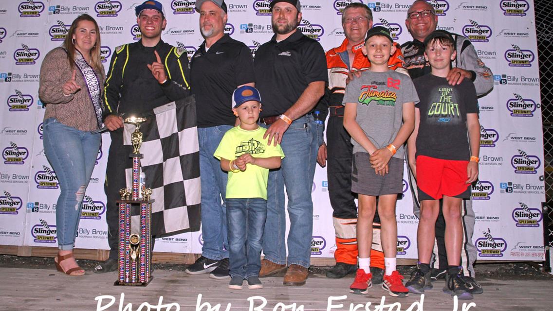 R.J. Braun Takes Round 2 of the Elite Eight Super Late Model Series in the EH Wolf and Sons Memorial Day Weekend 75