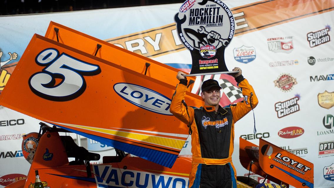 Brad Loyet – Huge Win at Hockett/McMillin Memorial!