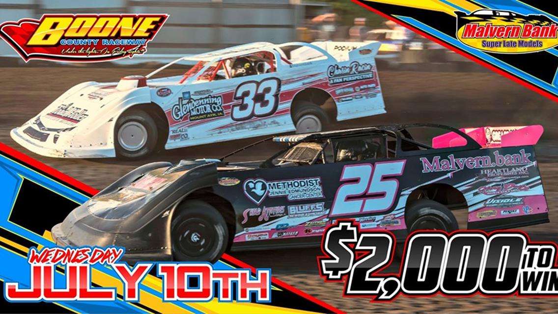 Malvern Bank Super Late Models Invade BCR Wednesday