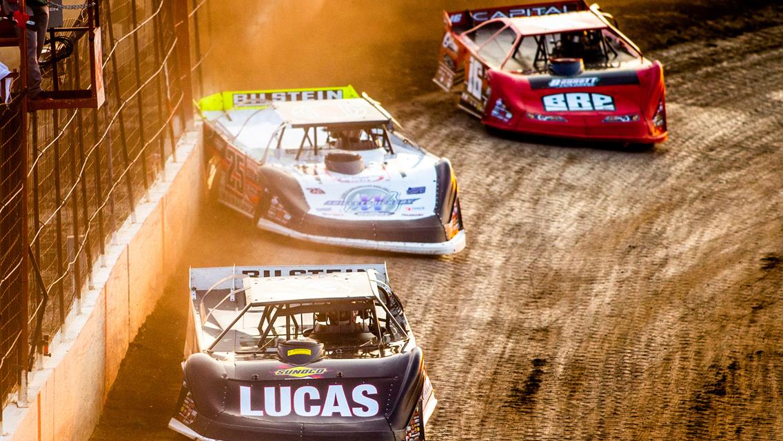 300 Raceway (Farley, IA) – Lucas Oil Late Model Dirt Series – You Call We Haul 50 – May 19th, 2023. (Heath Lawson photo)