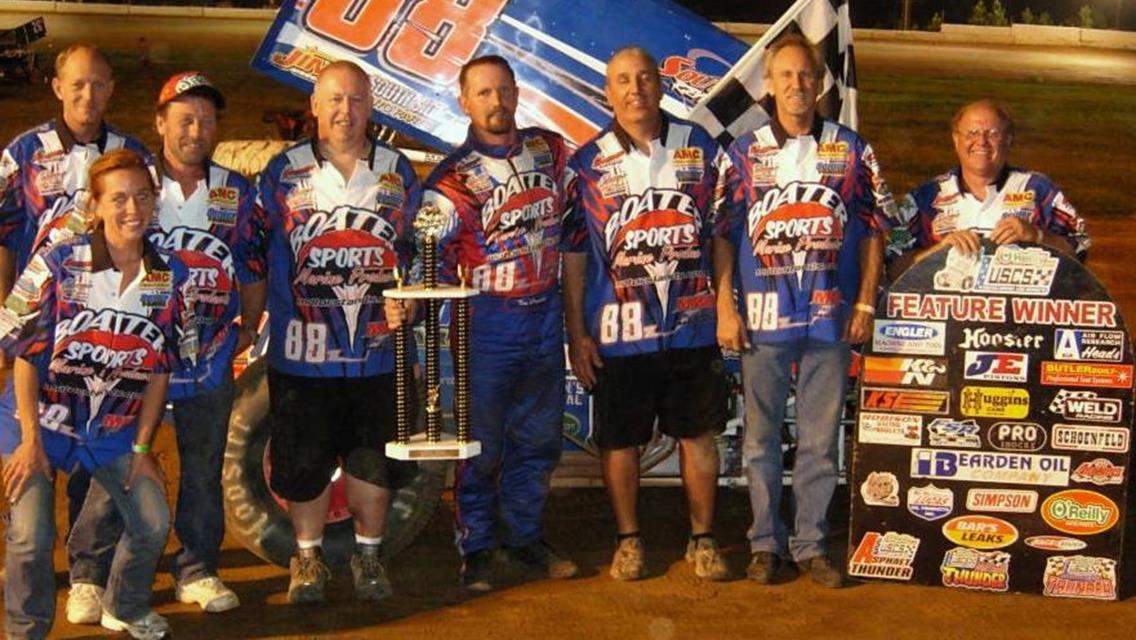 Crawley drives to O&#39;Reilly USCS ?Sunday Speed Spectacular? win at Camden Speedway
