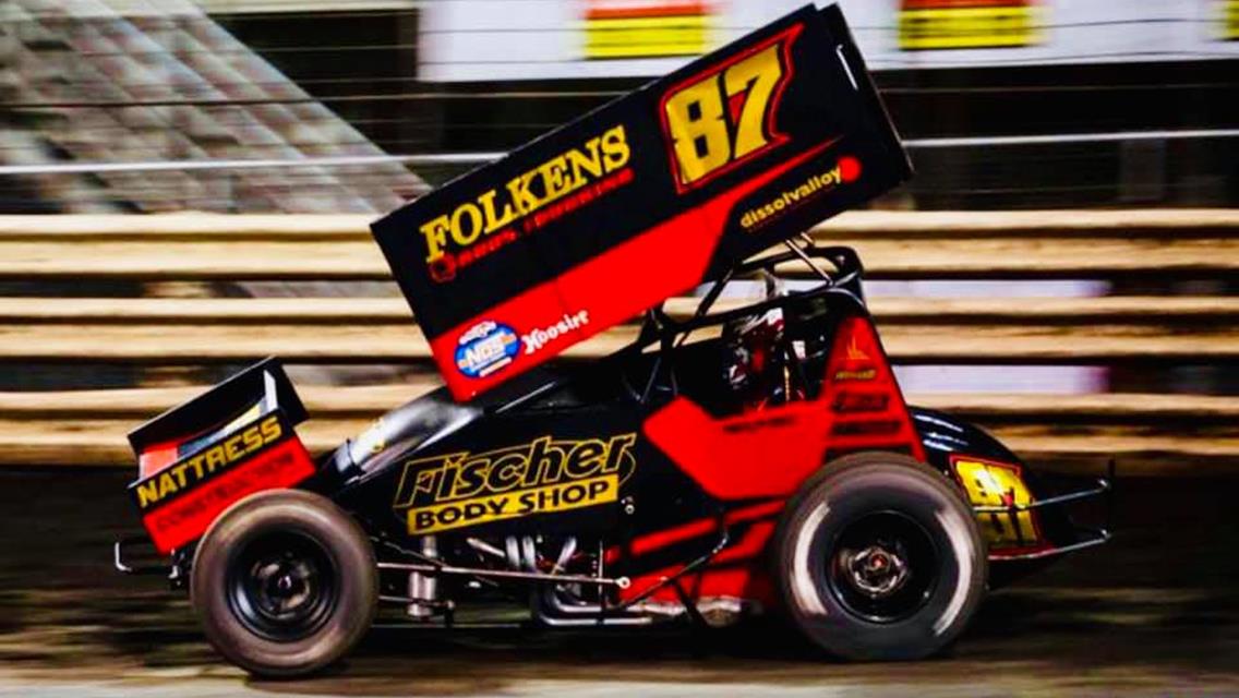 Reutzel Earns Pole Position for Knoxville Nationals Finale!