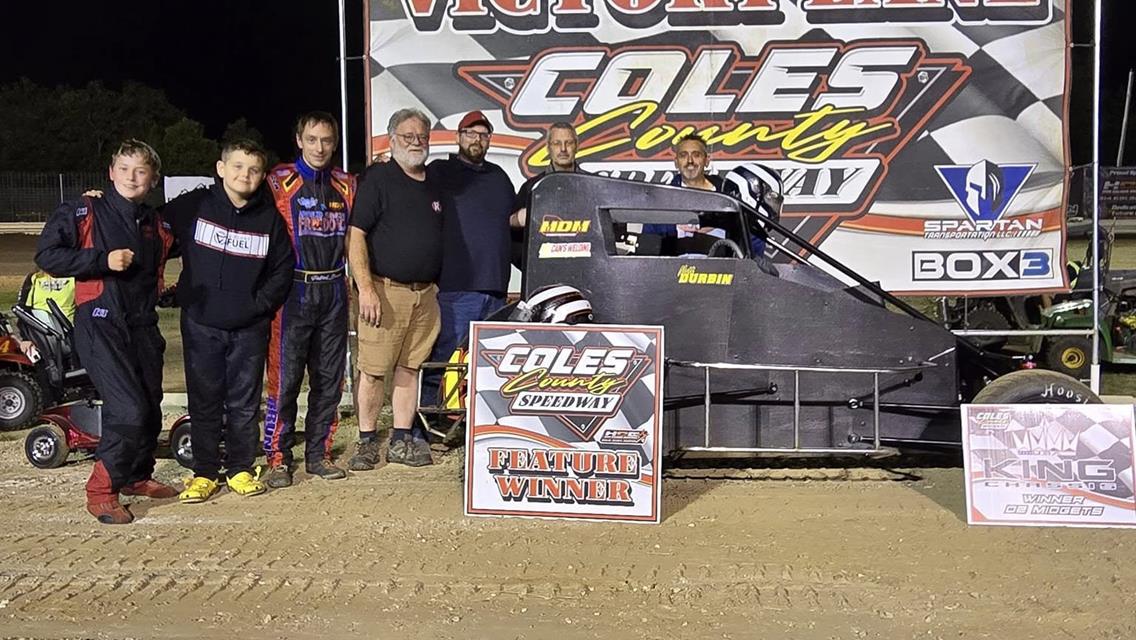 Patrick Bruns Wins at Coles County