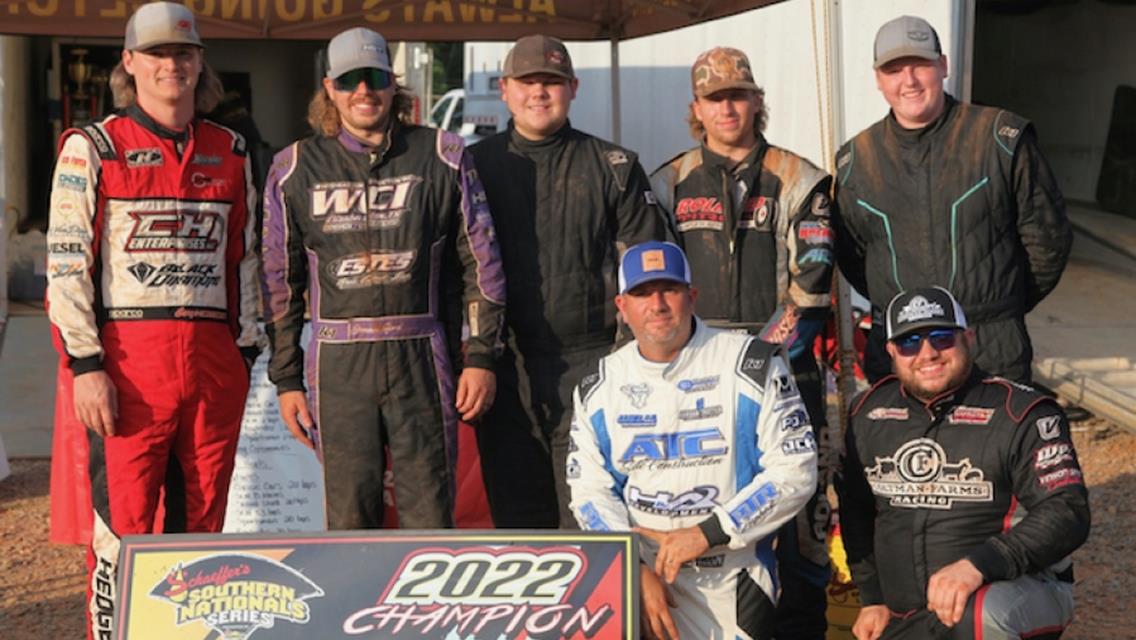 Tazewell Speedway (Tazewell, TN) – Schaeffer’s Southern Nationals – Ray Varner Ford 53 – July 30th, 2022. (Rick Neff photo)