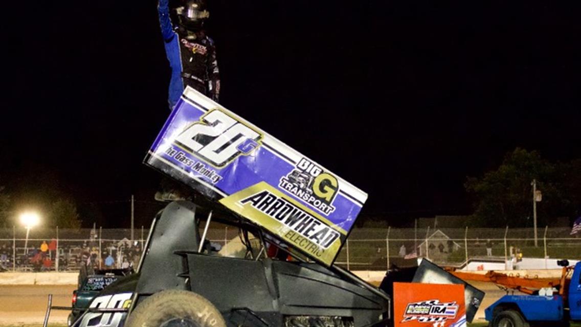 Gass Victorious at Plymouth Dirt Track Again