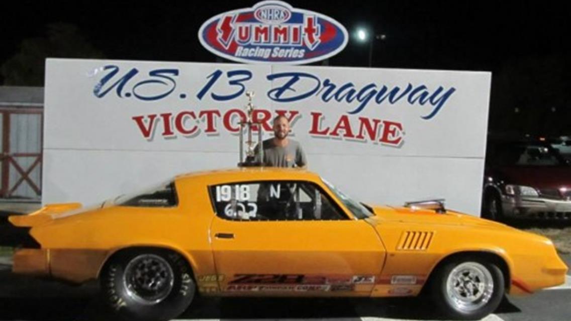 DARYL BEAUCHAMP CAPTURES FOOT BRAKE NATIONALS SATURDAY AT U.S. 13 DRAGWAY