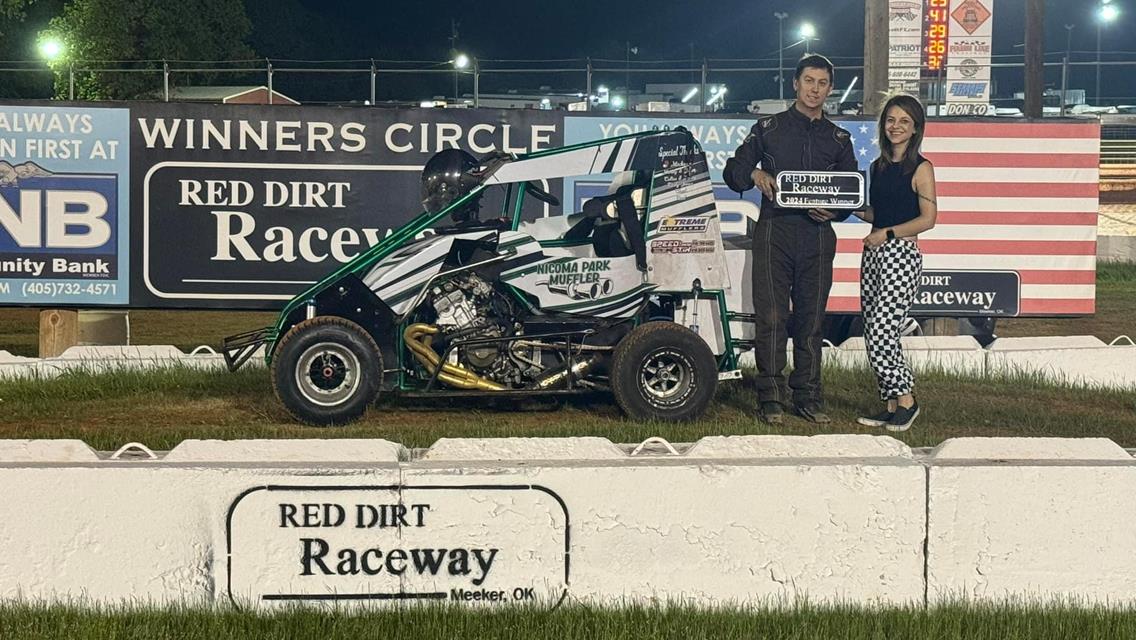 Dillon Berglan Dominates NOW600 Turf Tire at Red Dirt Raceway!