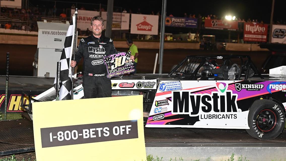 Mills and Reimers take Dirty 30 wins at Boone Speedway