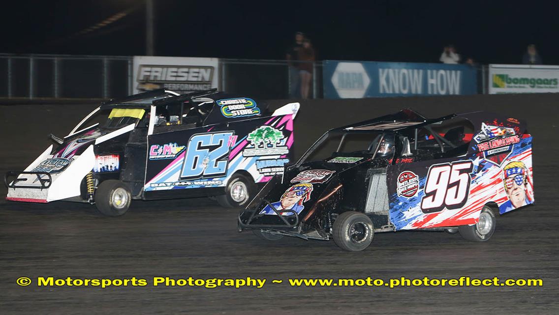McBirnie, Avila, and Stensland return to Victory Lane, Mueller, Burg, and Kilwine see first checkers