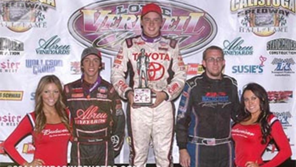 Bell Wins 20th Feature at Calistoga