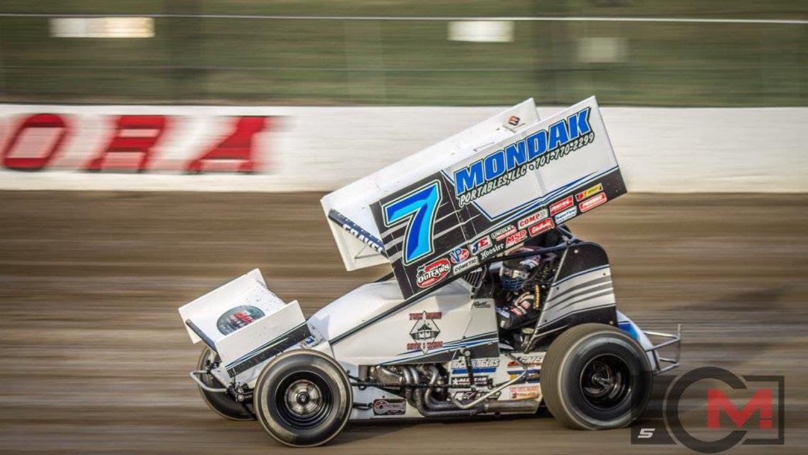 David Gravel Charges To Top-10 at Berlin Raceway