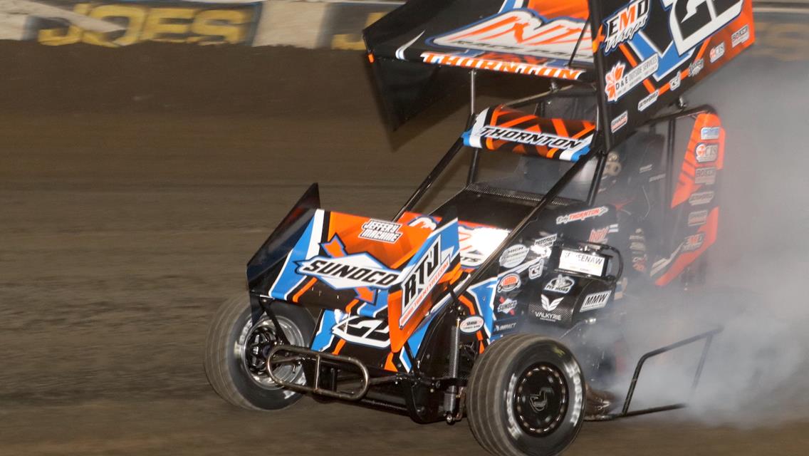 Thornton Thrills With Soup Run During Day Three Of The Smiley&#39;s Racing Products Tulsa Shootout