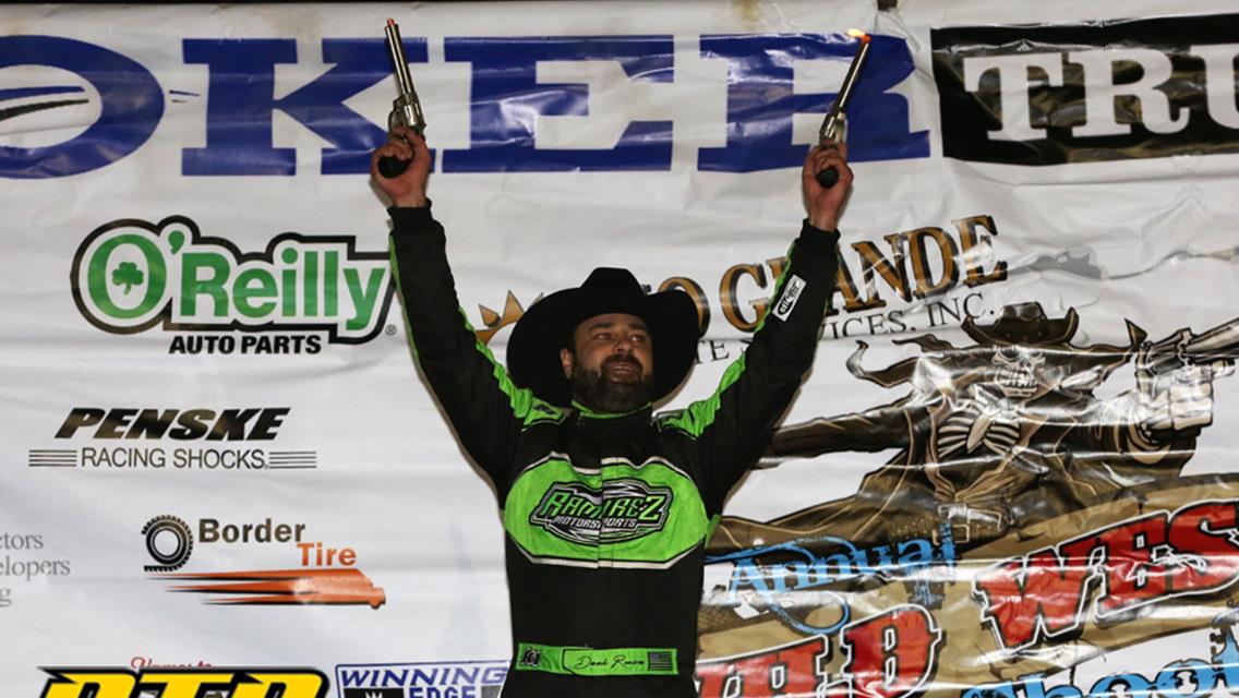 Vado Speedway Park (Vado, NM) – Wild West Shootout – January 8th, 2023. (Terry Page photo)