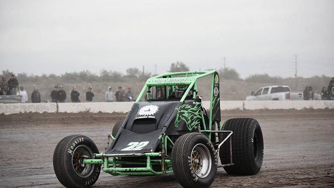 Aaron Jones Grabs San Tan Ford ASCS Desert Sprint Car Series Points Lead with Top-Five Finish at Canyon Speedway Park