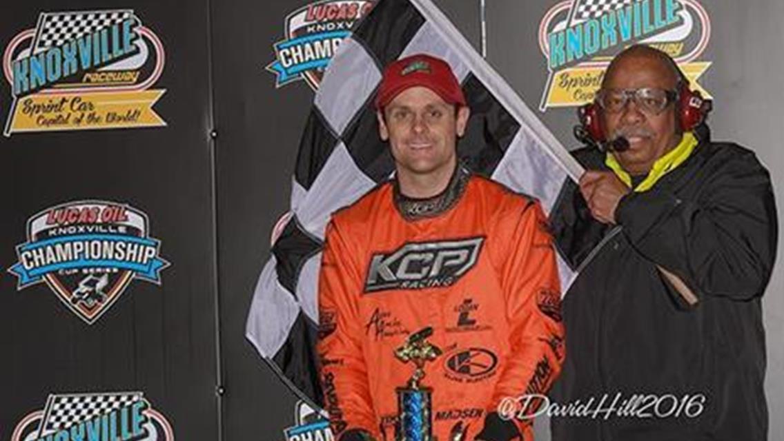 Ian Madsen Gets Redemption at Knoxville with $5,000 NSL Victory!