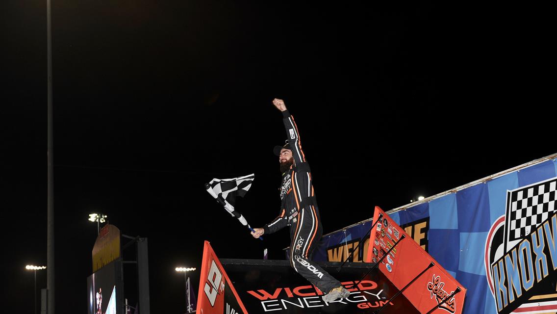 James McFadden Wins The 29th Annual My Place Hotels ASCS 360 Knoxville Nationals