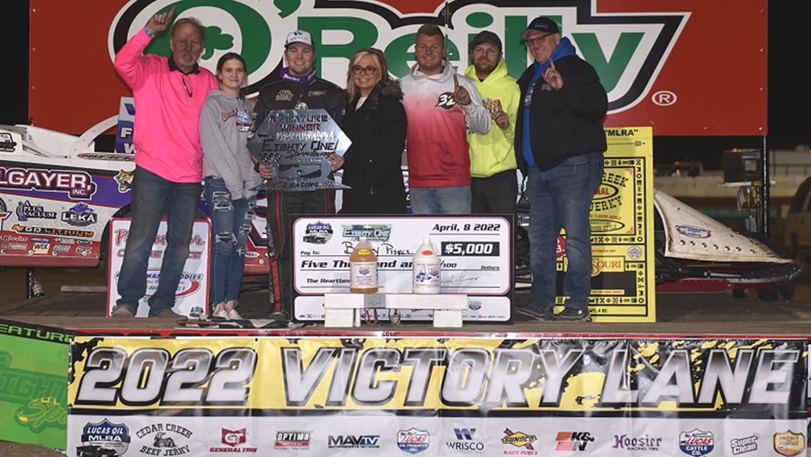 Pierce Captures Lucas Oil MLRA Win At 81 Speedway