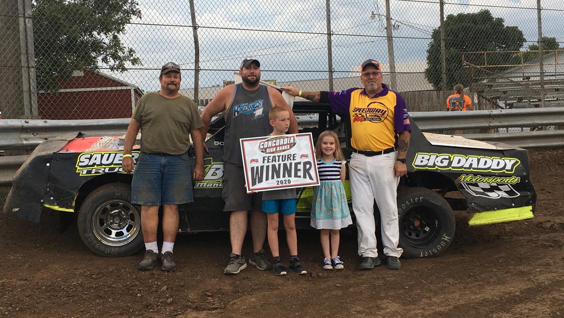 Ayers, Etherton, Carter, Williams, Hay are victorious at Concordia High Banks