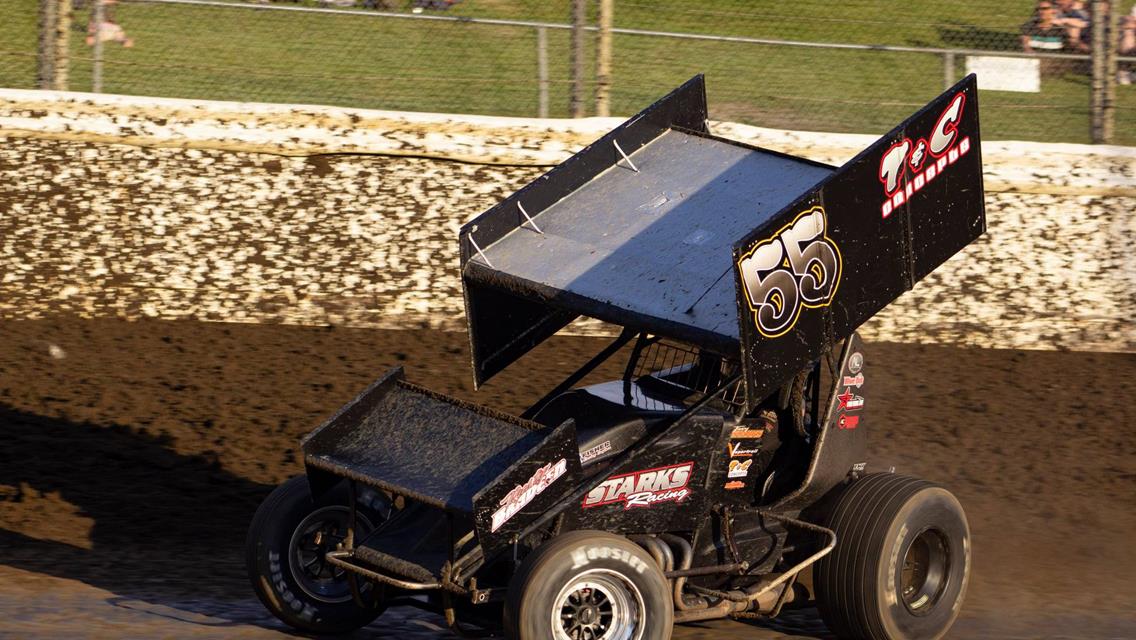 Starks Rallies for Top-10 Results With World of Outlaws at Skagit Speedway and Grays Harbor Raceway