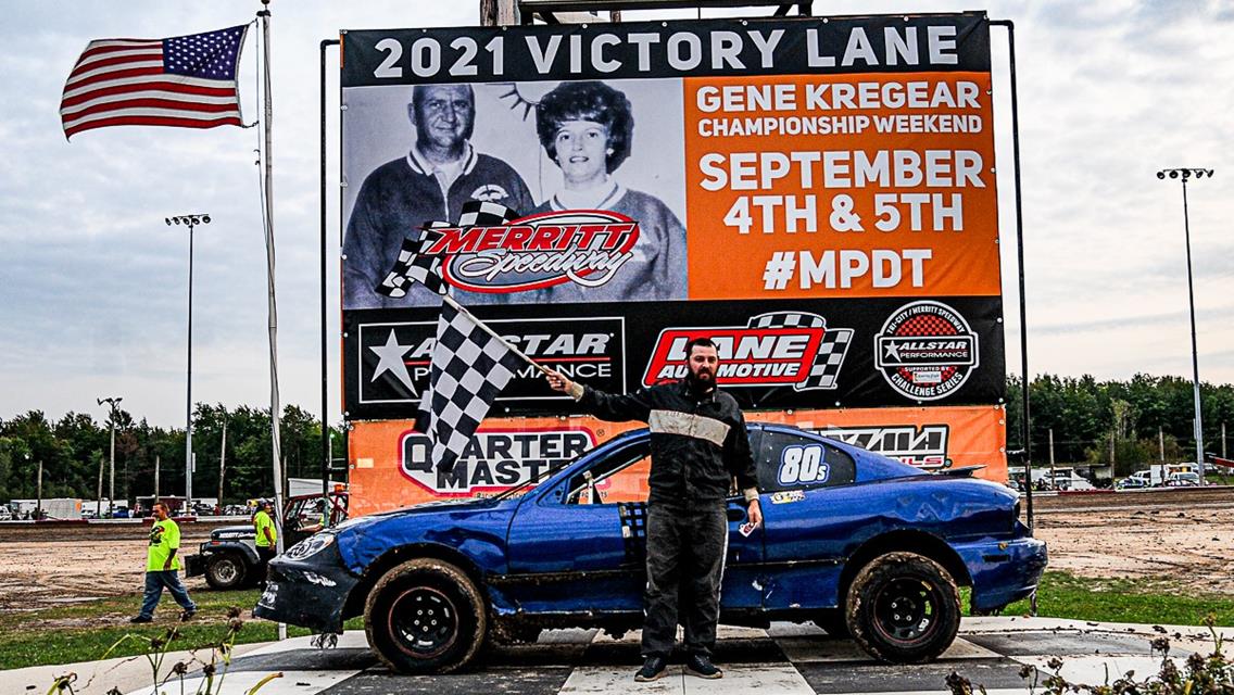 Danny Sams Wins GLSS Season Finale at Merritt Speedway