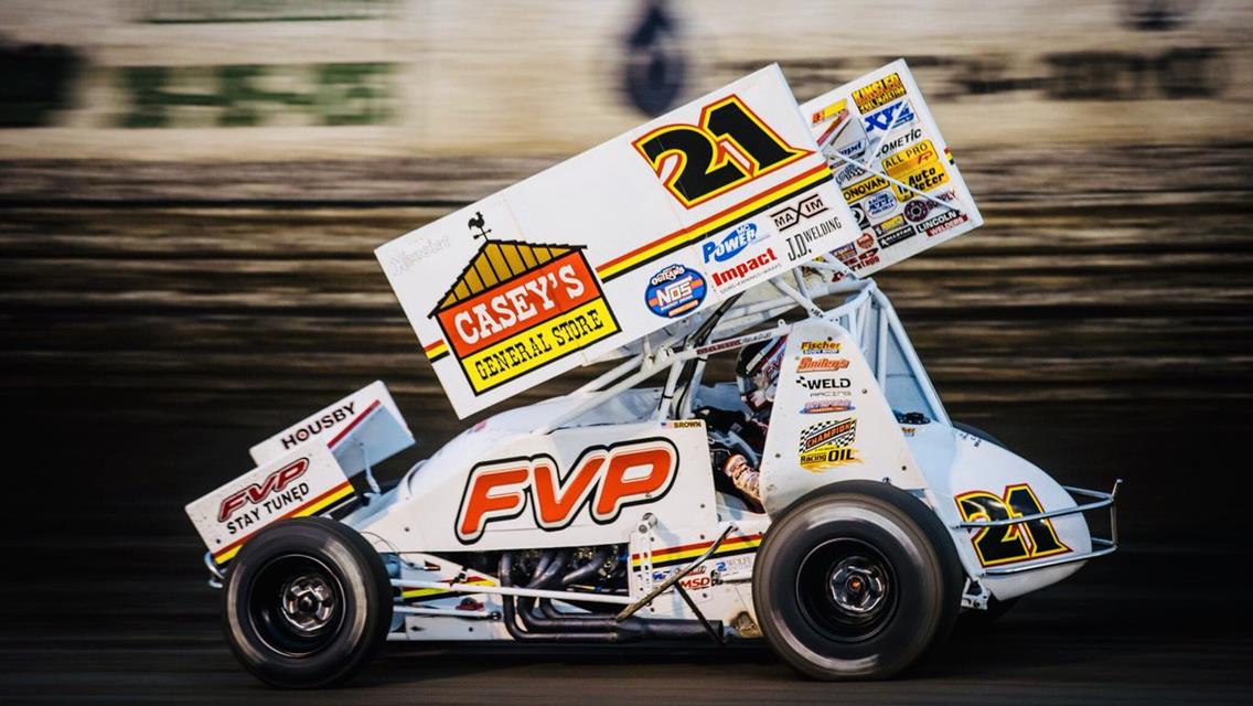Brian Brown Eyeing World of Outlaws Win in Las Vegas During FVP Platinum Battery Showdown presented by Star Nursery