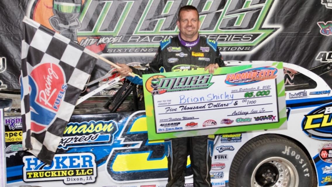 Brian Shirley scores eighth win of 2021 at Farmer City