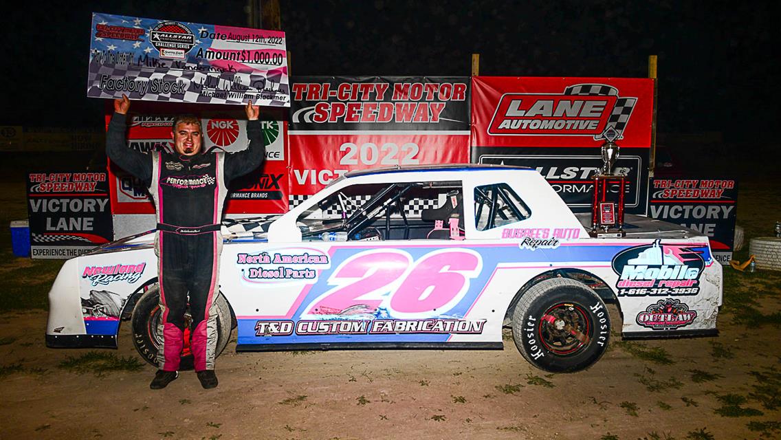 Mike Vandermark Jr. Takes ALLSTAR Performance Challenge Series Win at Tri-City Motor Speedway