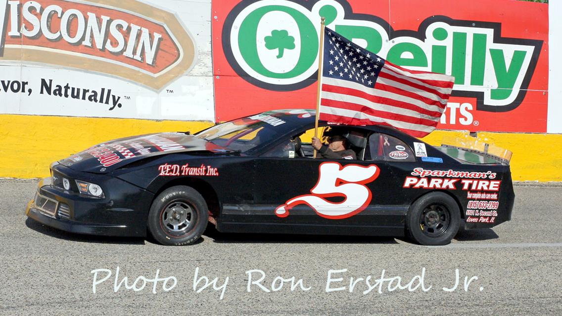 Schley tops the 50-Lap Slinger Late Model Feature on Vintage Night