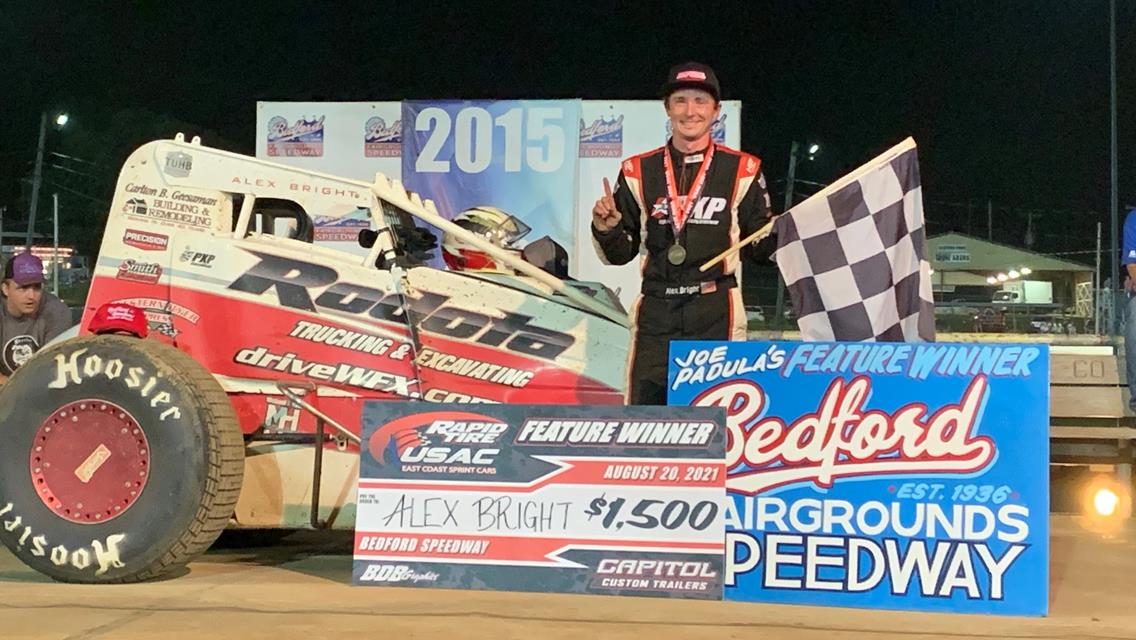 Bright Dominates For First Career Bedford Victory