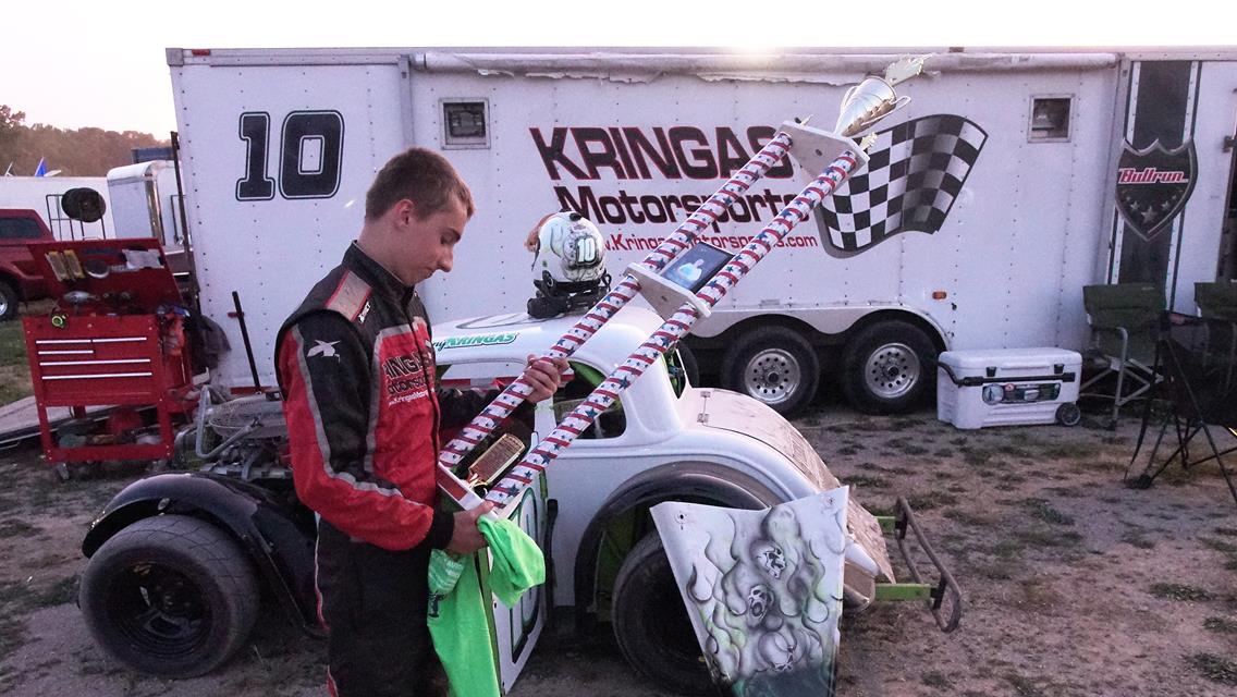 Johnny Kringas Wins - The Kim Parsons Memorial - at Beaver Dam Raceway