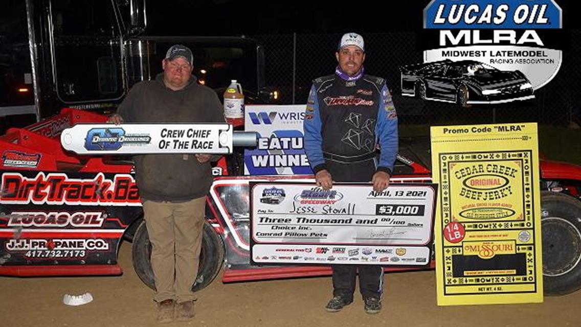 Gustin DQ'd, Stovall Scores MLRA Win at Stuart