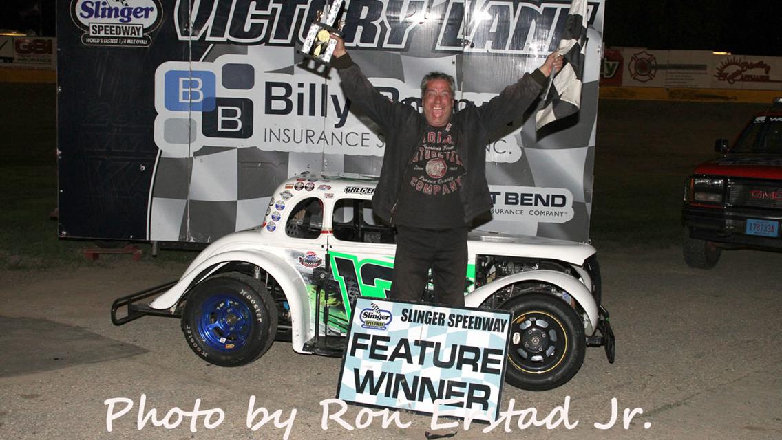 Two in a row for Apel on PMF Night at Slinger