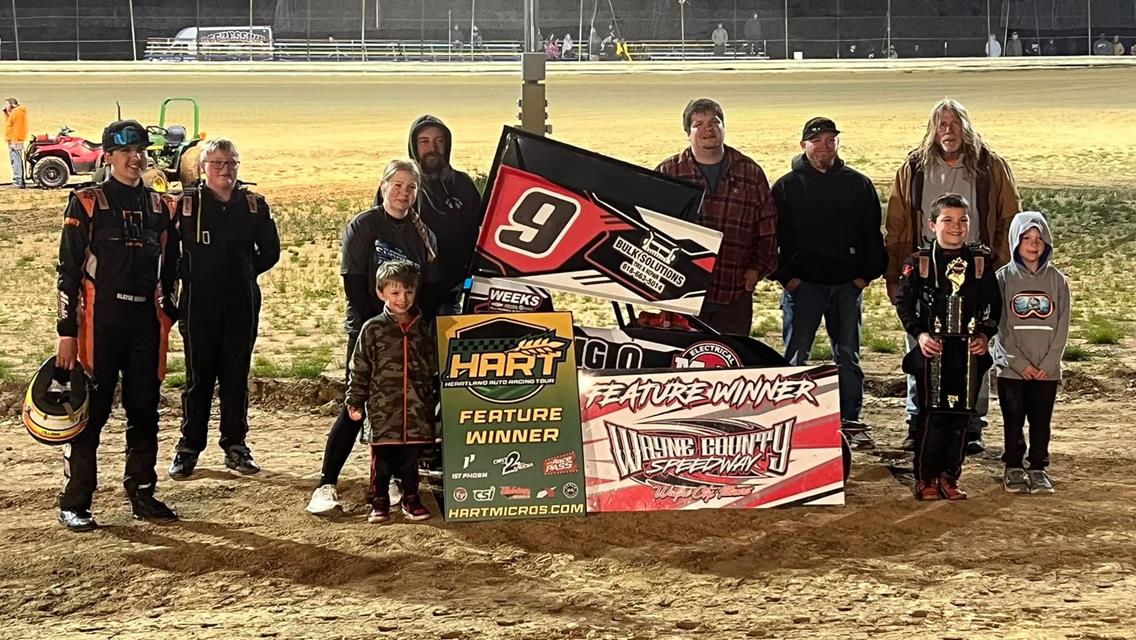 Sorrels, Wiggs, and Betts Soar to NOW600 HART Series Victory at Wayne County!