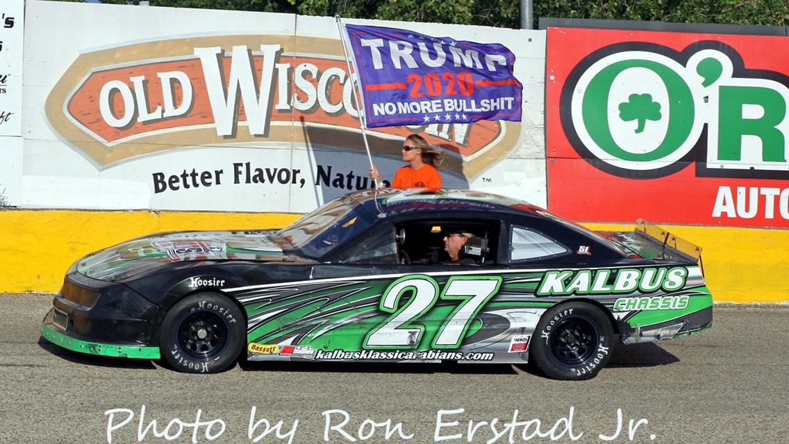 Nottestad wins &#39;Back In The Day&#39; 50-Lap Late Model Feature at Slinger