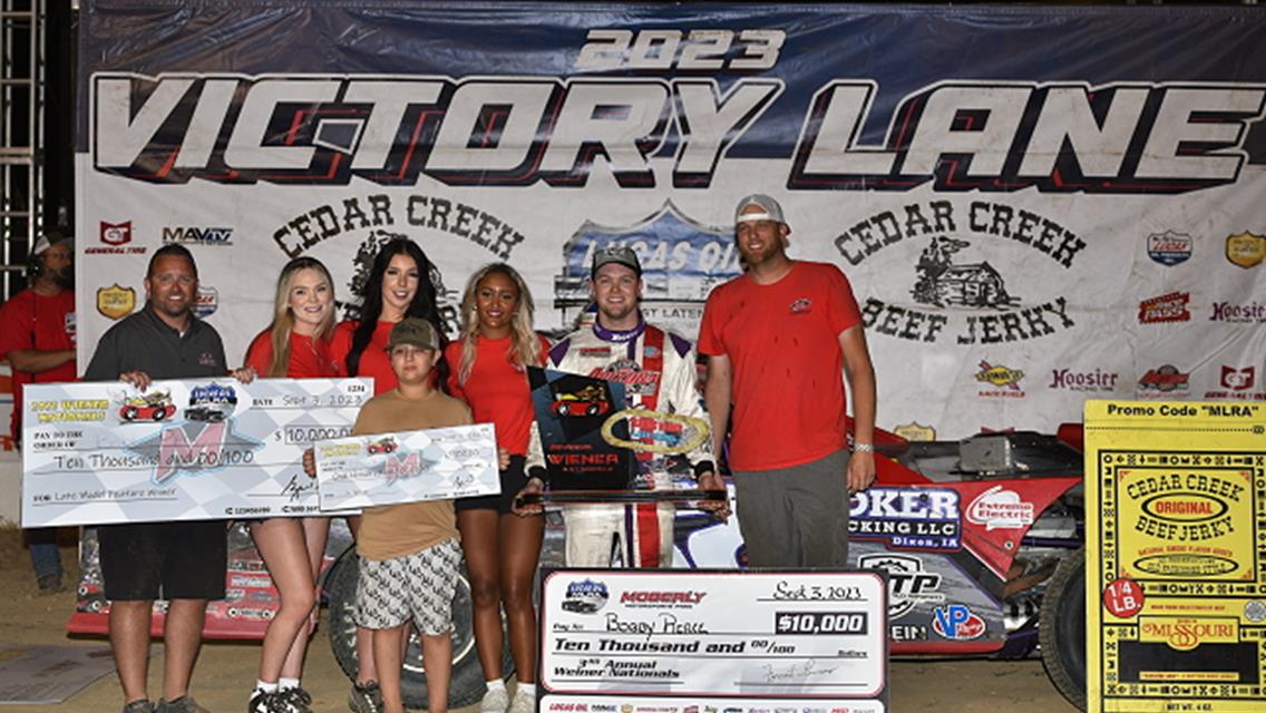 Total Domination--Pierce Scores $10,000 Win In 3rd Annual Wiener Nationals