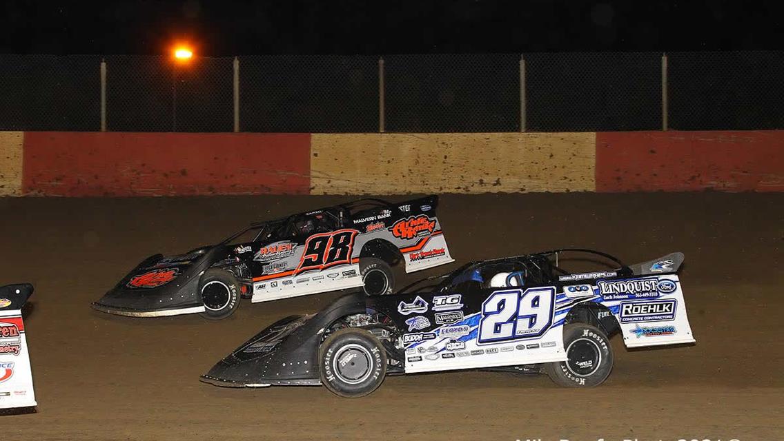 Dubuque Speedway (Dubuque, Iowa) – Hoker Trucking Series – September 23rd, 2021. (Mike Ruefer photo)