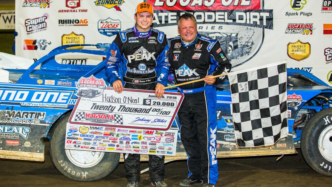 Hudson O’Neal Earns First Lucas Oil Win