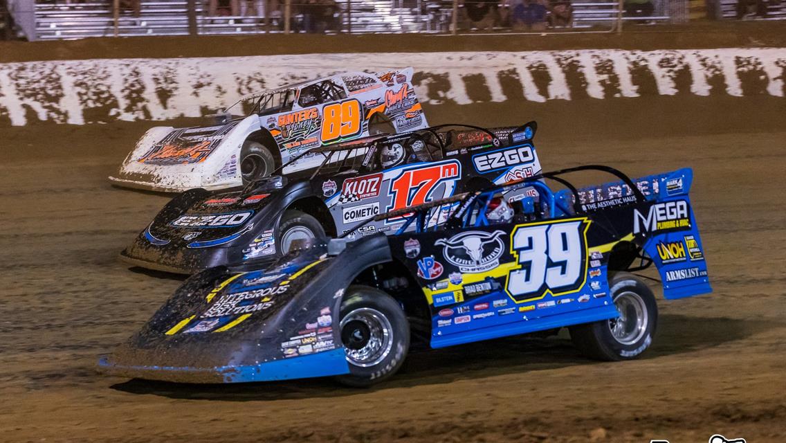 Florence Speedway (Wheatland, MO) – Lucas Oil Late Model Dirt Series – North-South 100 – August 10th-12th, 2023. (Michael Boggs photo)